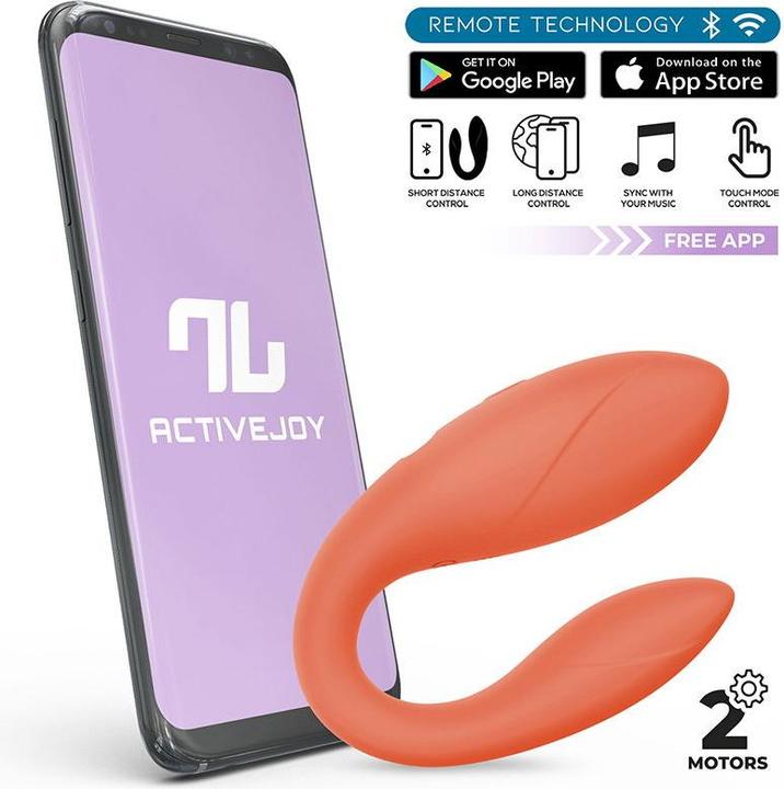 Image du produit IntoYou Vibrator für Paare mit App - Orange