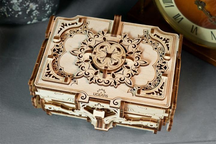 Actual product image Ugears Antique casket (185 pieces)