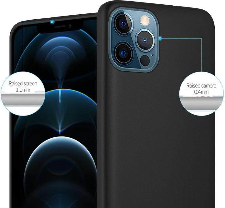 Actual product image Cadorabo TPU Matt Metallic Cover (Apple iPhone 12 Pro Max)