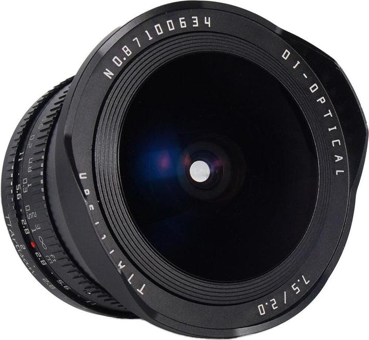 Produktbild TTArtisan 7.5 mm, f/2.0 (Canon EF-M, APS-C / DX)