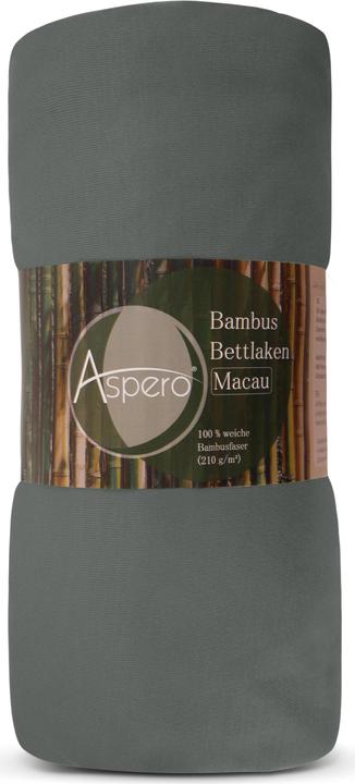 Aspero Bambus Spannbettlaken Macau