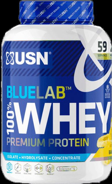 Immagine prodotto USN Blue Lab 100% Whey Protein (Banana, 1 pz., 2000 g)