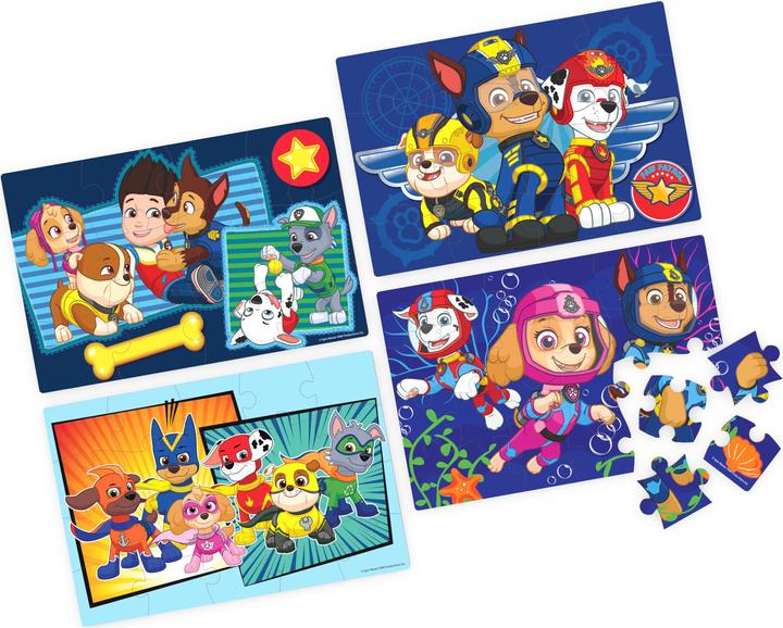 Produktbild NoName Paw Patrol 4 Holzpuzzles