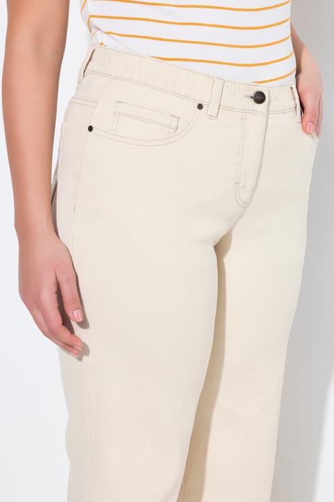 Produktbild Ulla Popken Jeans-Culotte, weites Bein, ungefärbt (60)