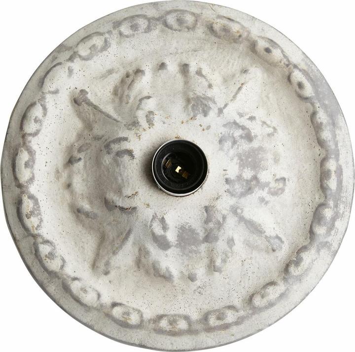 Actual product image Loberon Wall & ceiling lamp Mangaire antique white (E27)