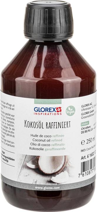Glorex Kosmetiköl Kokos raffiniert 250 ml (Körperöl, 250 ml)