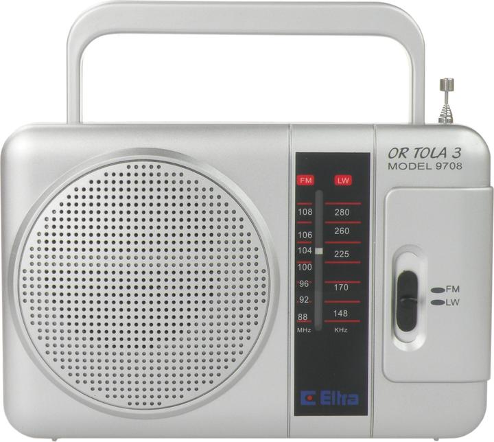 Elta Radio TOLA Silver (FM, LW)