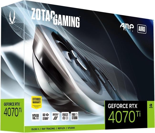 Produktbild Zotac GeForce RTX 4070 TI AMP Airo (12 GB)