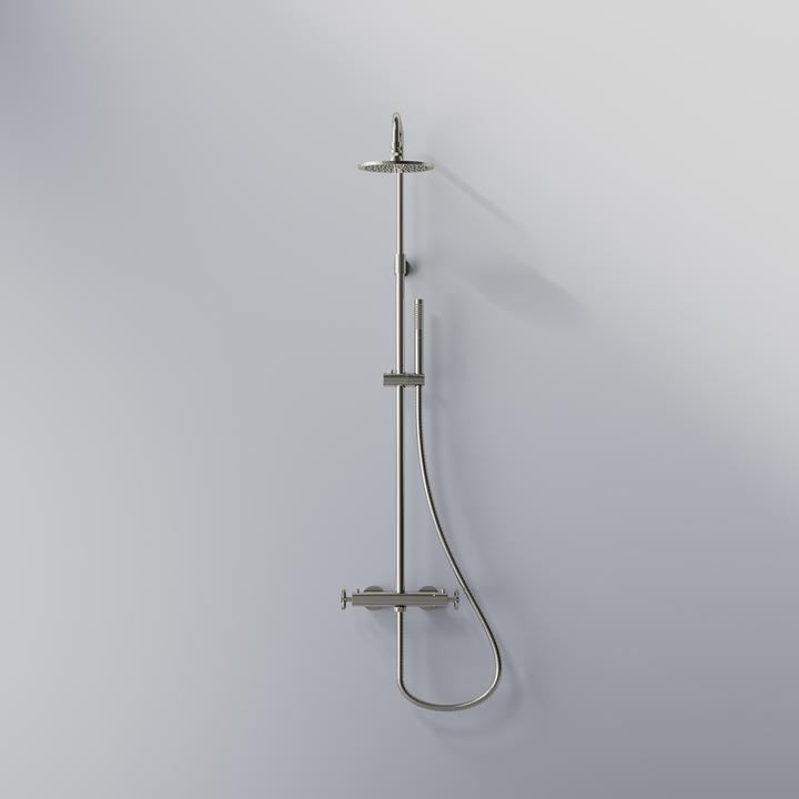 Actual product image Steinberg 250 series shower system, with thermostatic mixer, Easy Clean, 2502721