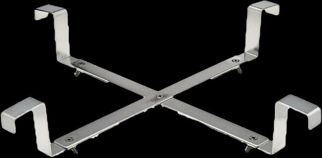 Produktbild BBQ Master Lavastein rund mit Halterung XL / XL Pro