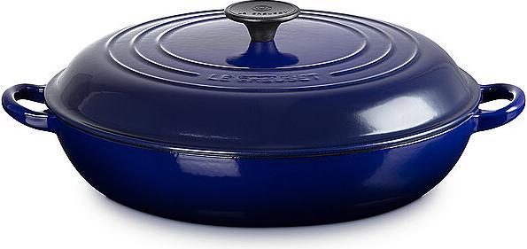 Produktbild Le Creuset Gourmet Profitopf TRADITION aus Gusseisen Ocean (30 cm, Bräter + Schmortopf, Gusseisen)