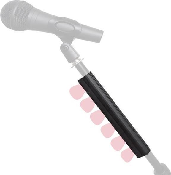 Produktbild keepdrum Plektrenhalter Pickholder für Stative mit Saitenkurbel