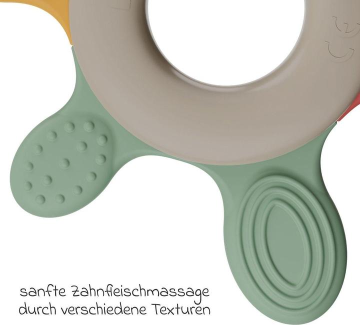 Produktbild NIP Beissringe & Zahnungshilfen Beissring Green - Orange / Rot / Grün