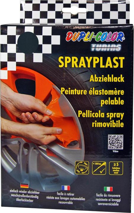 Image du produit Dupli-Color Kit Sprayplast (Carbone, 0.40 l)