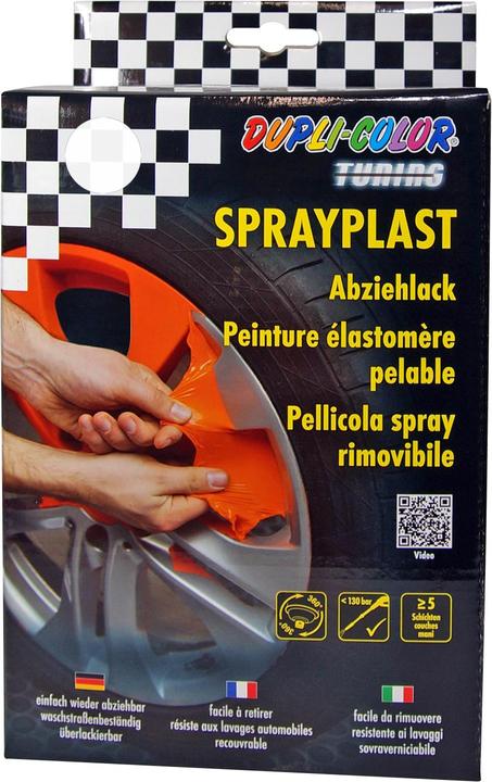 Actual product image Dupli-Color Sprayplast Set (White glossy, 0.40 l)
