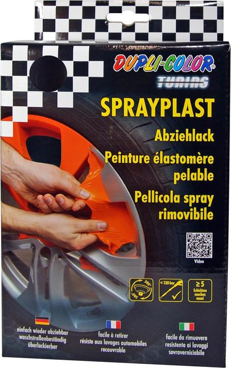 Image du produit Dupli-Color Ensemble Sprayplast (Noir brillant, 0.40 l)
