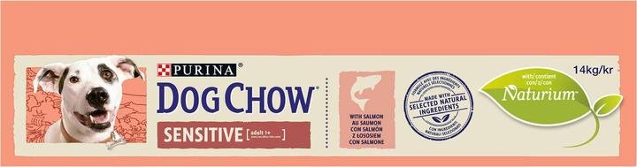 Actual product image Purina DOG CHOW Sensitive With Salmon su lašiša 14kg (Senior, 1 pcs., 14000 g)