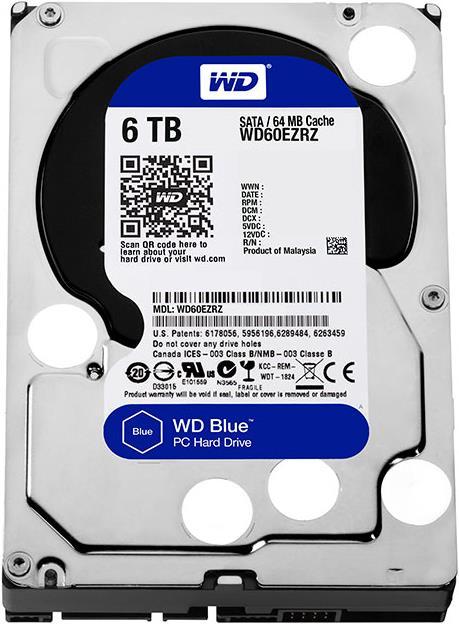 Produktbild WD Blue (6 TB, 3.5")