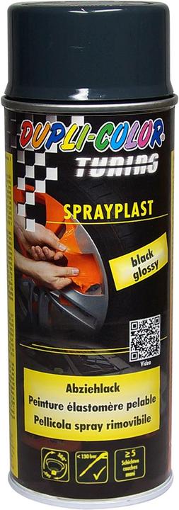 Image du produit Dupli-Color Ensemble Sprayplast (Noir brillant, 0.40 l)