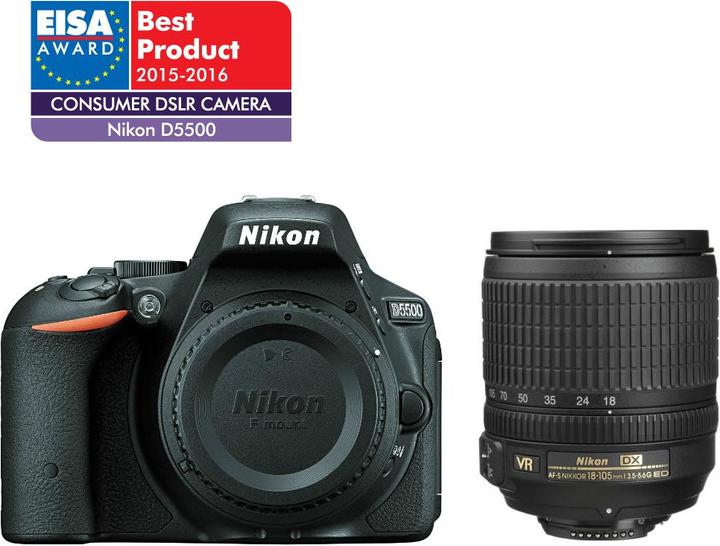 Immagine prodotto Nikon Kit D5500 18-105 mm (APS-C / DX)