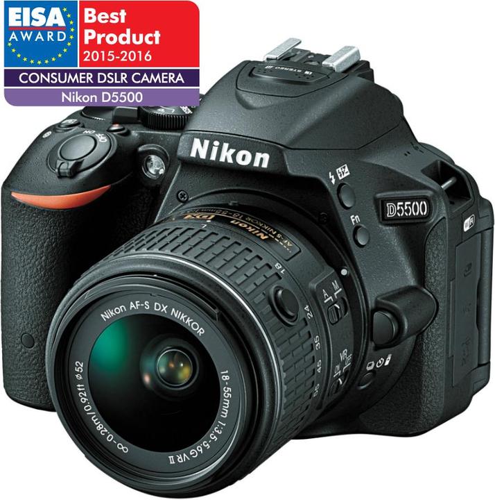 Productafbeelding Nikon D5500 18-55mm kit (APS-C / DX)