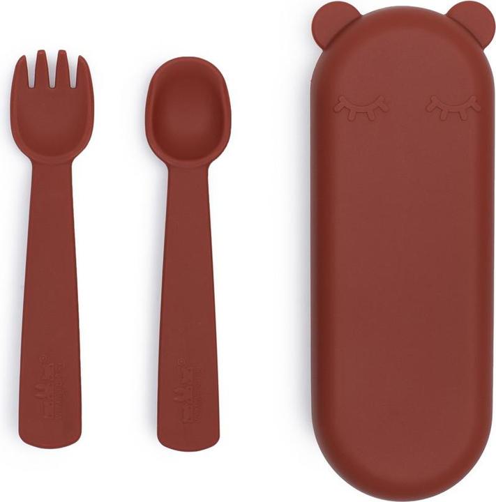 Image du produit We Might Be Tiny Set de fourchettes et cuillères Feedie - Rust