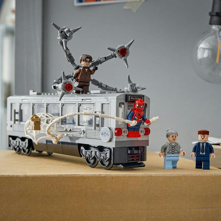 Immagine prodotto LEGO Spider-Man vs. Doc Ock: Showdown in der U-Bahn (76321, LEGO Marvel)