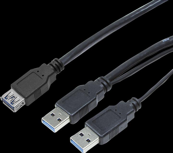 Actual product image LogiLink USB A-Usb A (0.30 m, USB 3.0)
