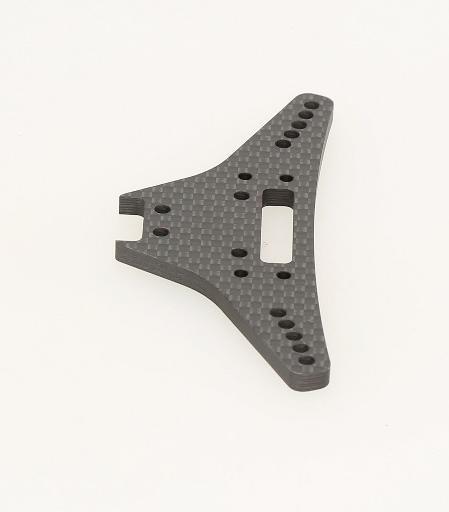Actual product image HB Racing Rear Shock Tower B (Carbon Fiber)