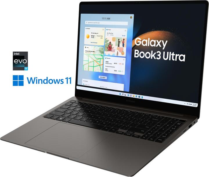 Image du produit Samsung Galaxy Book3 Ultra (16", Intel Core i9-13900H, 16 Go, 1000 Go, DE)