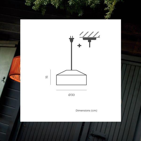 Immagine prodotto Newgarden New Garden CALABARDINA HANG Cable terrakotta (E27, IP44)