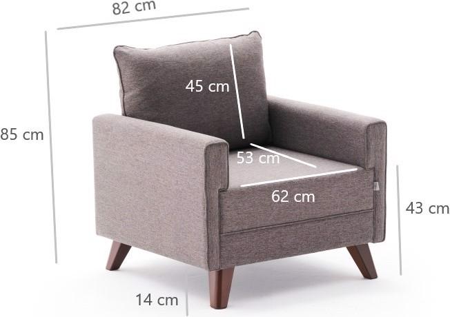 Actual product image Atelier del Sofa Scarlette (1-seater)