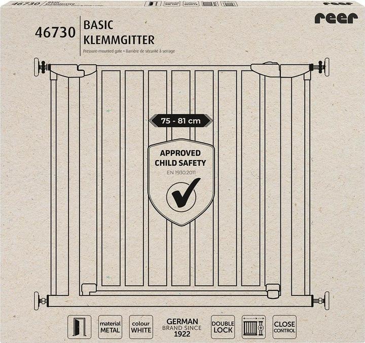 Produktbild Reer Klemmgitter Basic (75 cm)