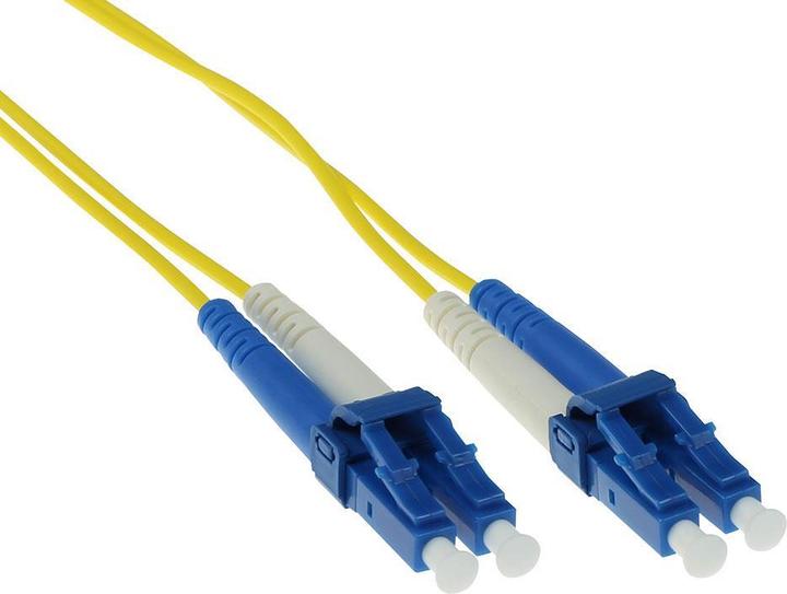 Produktbild 17 meter LSZH Singlemode 9/125 OS2 fiber patch cable duplex with LC connectors (S/UTP, 17 m)