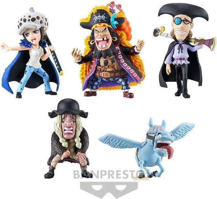 Image du produit Banpresto ONE PIECE - WCF Trafalgar vs Barbe noir - Assortiments 12 Figurine 7cm