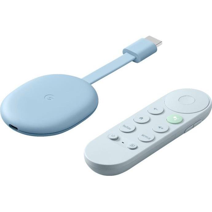 Google Chromecast 4K Media Player with TV Blue - buy at Digitec