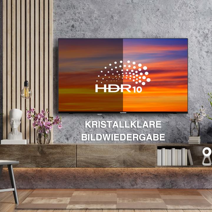 Produktbild Telefunken XF43TO750S (108 cm (43 Zoll), schwarz, FullHD, Triple Tuner, SmartTV, TiVo Betriebssystem) (43", LED, Full HD, 2024)