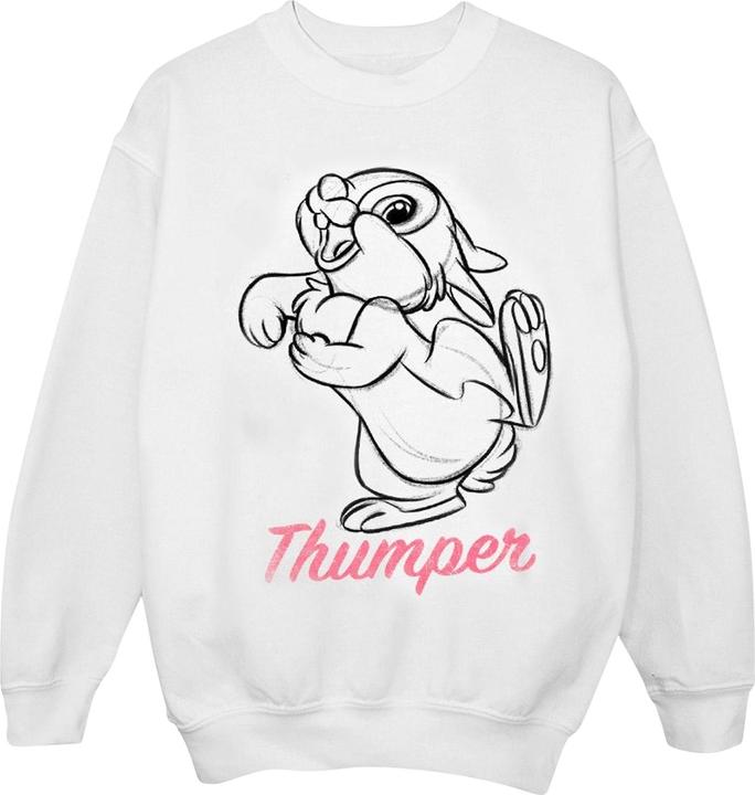 Produktbild Disney Bambi Thumper Line Drawing Sweatshirt Mädchen (116)