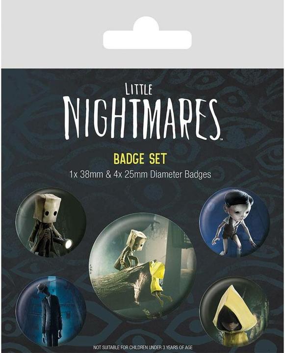 Produktbild Pyramid LITTLE NIGHTMARES - Little Nightmares 2 - Pack 5 Badges
