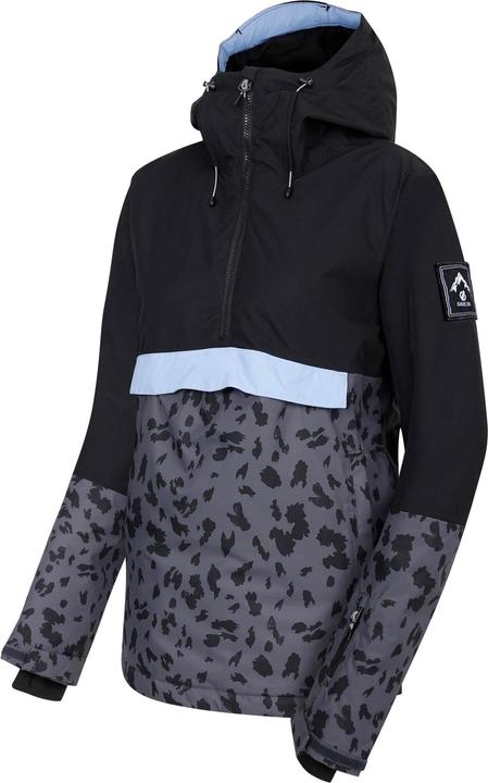 Actual product image Dare2b Womens/Ladies Snowburst Leopard Print Overhead Ski Jacket