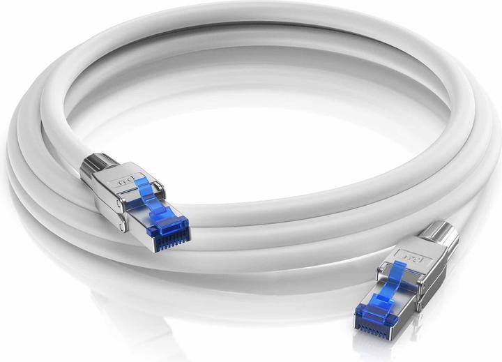 Produktbild Primewire LAN Kabel CAT.8, RJ-45, Netzwerkkabel CAT 8, Gigabit Ethernet 40 Gbit/s, S/FTP Pimf Patchkabel (S/FTP, CAT8.1, 0.25 m)