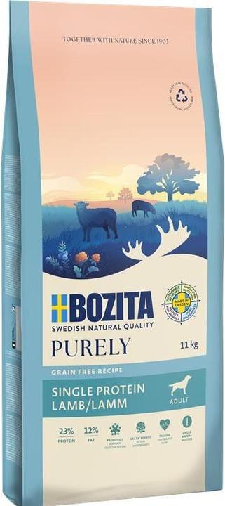 Produktbild Bozita Purely Adult Lamm getreidefrei Trockenfutter für Hunde 11 kg (Adult, 1 Stk., 11000 g)