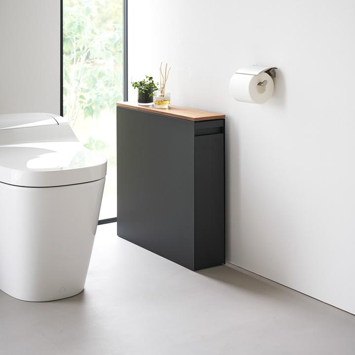 Image du produit Yamazaki Étagère extensible avec étagère en bois TOWER (140 x 56 x 55 cm)