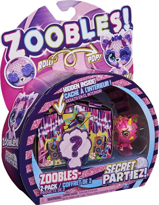 Image du produit Zoobles figure set Animal, 2pcs, 2 serie Secret Partiez Rock N Roll, 6064329