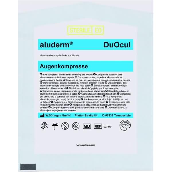 Actual product image Aluderm Eye compress sterile DuOcul, 1 pc. compresses
