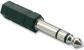 Actual product image Lumberg 6.3mm Jack Male Stereo to 3.5mm Jack Female Stereo Adapter