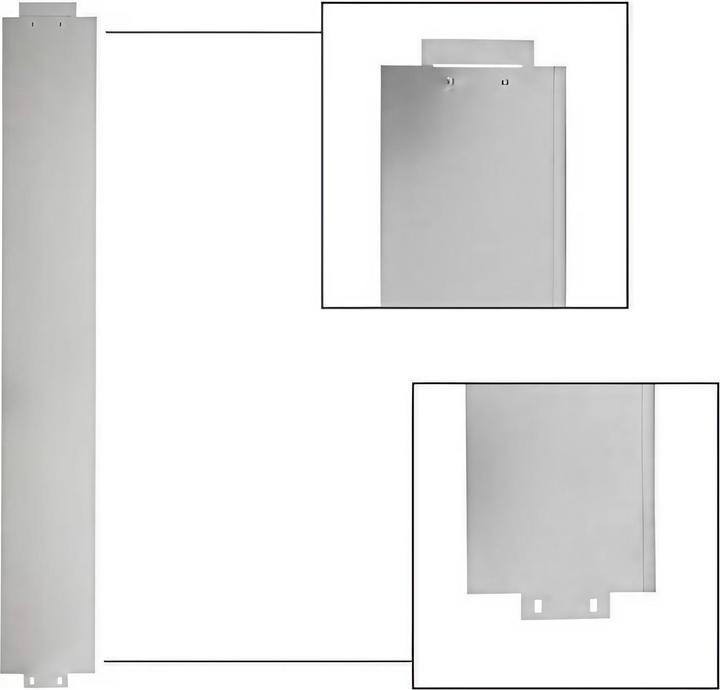 Produktbild Green Split 10Set Rasenkanten Metall Alu/Zink 14cm hoch, 10m lang (1000 cm)