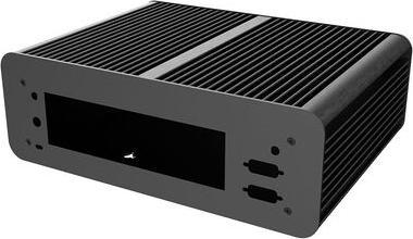 Actual product image Akasa Euler MX Plus, aluminium case - Mini-ITX, black (Mini-ITX)