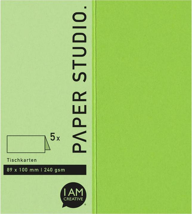 Produktbild I Am Creative Tischkarten (240 g/m²)