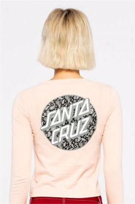 Actual product image Santa Cruz Screaming Paisley Dot Longsleeve (S)